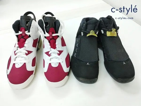 NIKE ナイキ スニーカー 28.5cm ブラック ホワイト×レッド JORDAN COLLEZIONE 323939 991