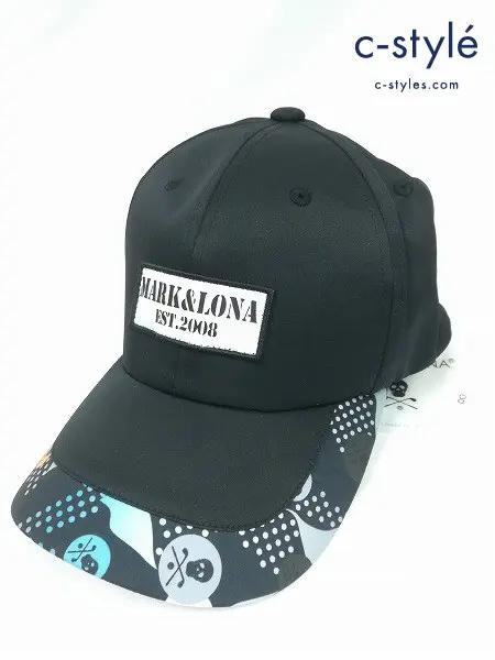 MARK&LONA マーク&ロナ キャップ FREE ブラック Vector Cap MLF-4A-FC12