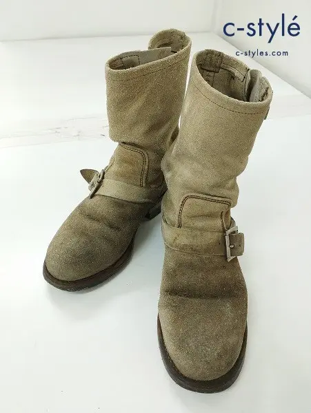 RED WING レッドウィング エンジニアブーツ 6 ベージュ系