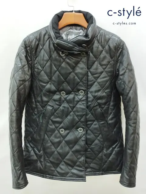 KADOYA カドヤ レザージャケット WM ブラック 山羊革 K’S LEATHER JACKET LKXRXN-038 レディース