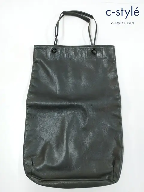 HELMUT LANG ヘルムートラング レザートートバッグ ブラック 日本製