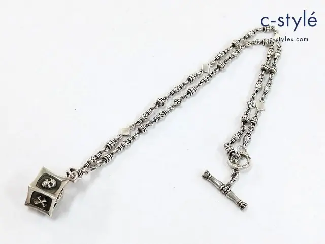 Lord Camelot ロードキャメロット ネックレス シルバー チェーン ペンダントトップ キューブ