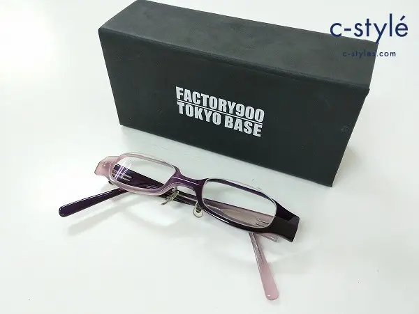 FACTORY900 ファクトリー900 メガネ 44□21-145 パープル fa-1030 日本製 度入り