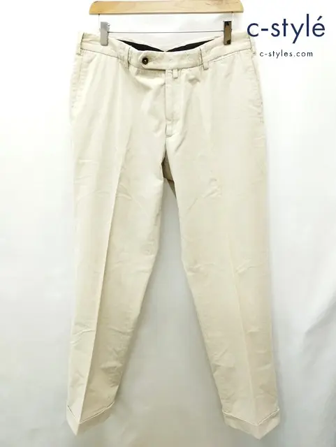 INCOTEX インコテックス コーデュロイパンツ 50 アイボリー系 HIGH COMFORT SLOWEAR