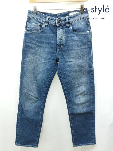 YCHAI イカイ デニムパンツ 29 インディゴ イタリア製 ウォッシュ加工 ジーンズ YPU004