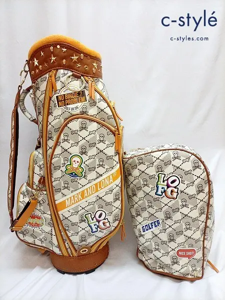 MARK & LONA マーク&ロナ キャディバッグ ブラウン系 What not Golf Bag