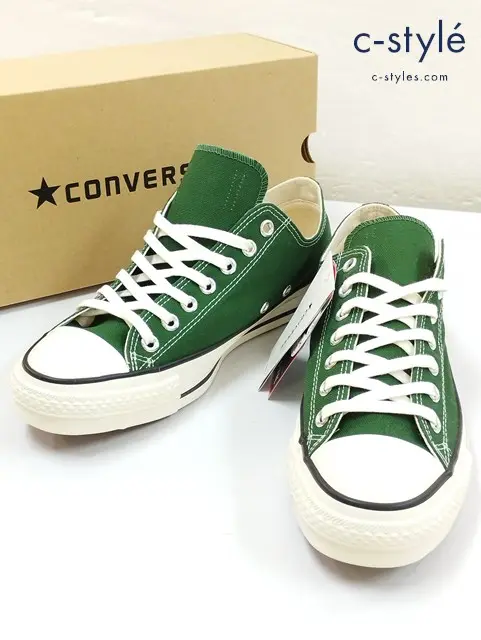 CONVERSE コンバース スニーカー 9 グリーン系 ローカット CANVAS ALL STAR J OX GREEN 3MH01 32167564