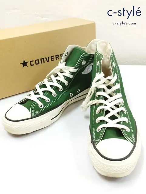CONVERSE コンバース スニーカー 9 グリーン系 ハイカット CANVAS ALL STAR J HI GREEN 3MH01 32068224