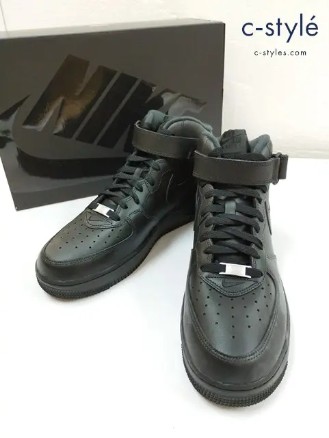 Supreme×NIKE シュプリーム×ナイキ スニーカー 28cm ブラック AIR FORCE 1 MID SP FZ8784-001