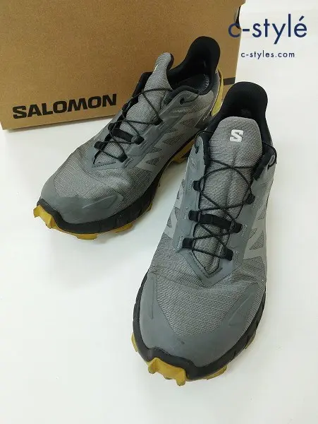 SALOMON サロモン スニーカー 26cm グレー系 SUPER CRASS 4 GTX 473172