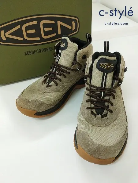 KEEN キーン トレッキングシューズ 26.5cm ベージュ系 1030343
