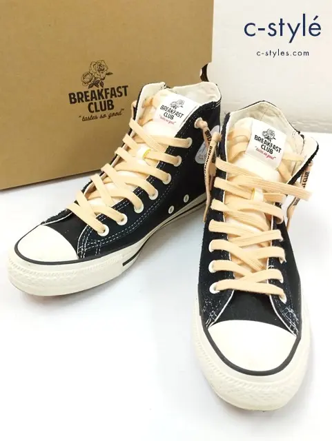 CONVERSE×BREAKFAST CLUB スニーカー 26.5cm ブラック ALL STAR HI 1SE344