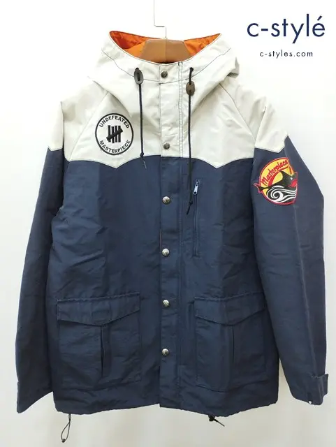 UNDEFEATED×MASTERPIECE マウンテンジャケット M ネイビー系 FAR EAST MOUNTAIN EQUIPMENT 903-54050