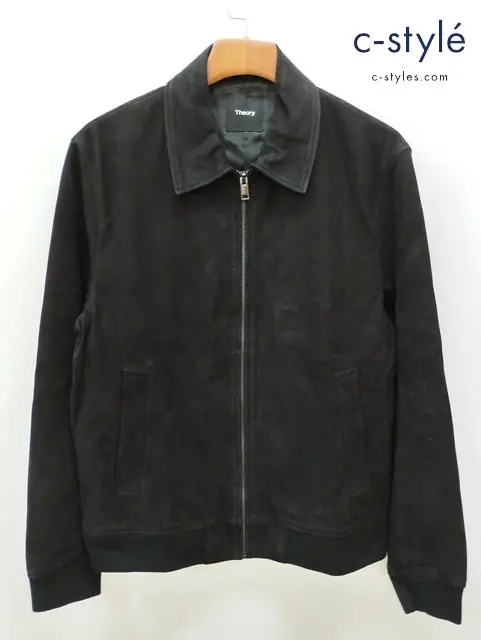 Theory セオリー レザージャケット L ブラック 羊革 ボンバージャケット WYATT R L_REECE HV