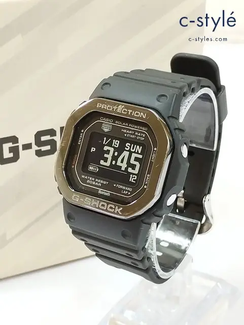 CASIO カシオ 腕時計 ブラック G-SHOCK G-SQUAD デジタル USB充電 ソーラー DW-H5600 3516