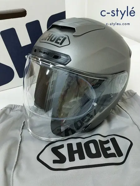 SHOEI ショウエイ ジェットヘルメット M 57cm マットディープグレー J-FORCE IV ジェイ フォース フォー