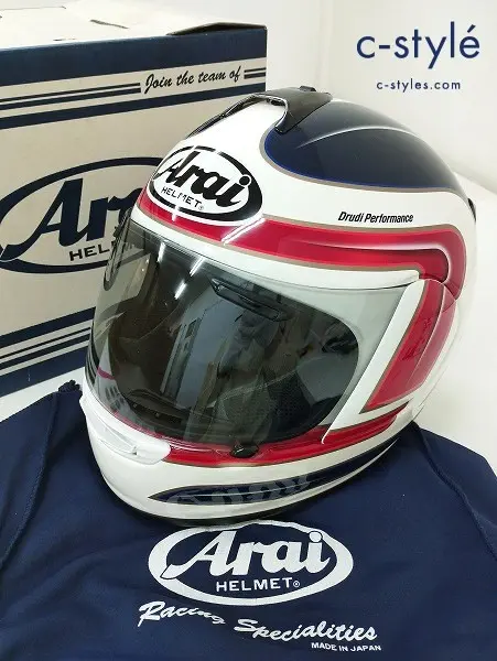 Arai フルフェイスヘルメット 57.58cm マルチカラー Rothmans VECTOR Spencer ベクター スペンサー