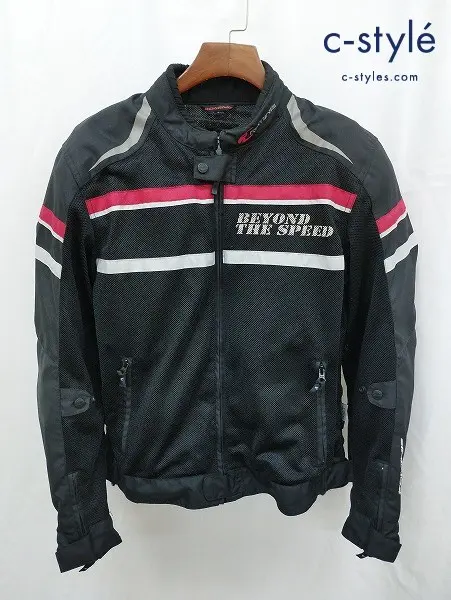 KOMINE コミネ メッシュジャケット 2XL ブラック ライディング カルモ 07-029