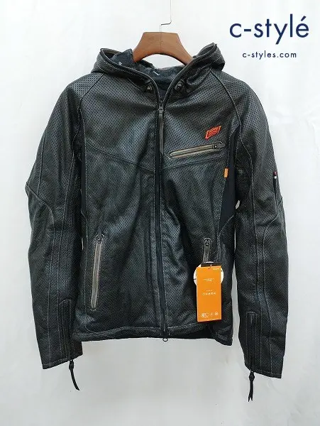 HYOD ヒョウドウ レザージャケット 3L ブラック CELTIS D3O ST-X Lite LEATHER JAC ライナー付き HSL302D