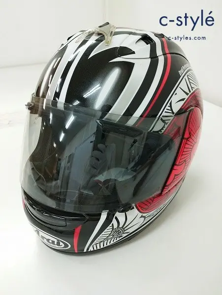 Arai アライ フルフェイスヘルメット 59.60cm未満 マルチカラー レプリカ RX-7RR5 NAKANO 中野真矢