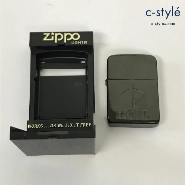 ZIPPO ジッポー オイルライター HOPE ホープ 1941 レプリカ ブラック系