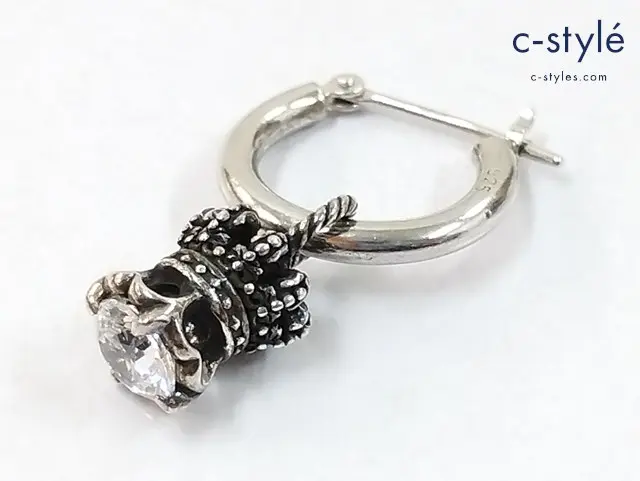 Justin Davis ジャスティンデイビス ピアス シルバー SV925 CROWNLET クラウン 片耳用