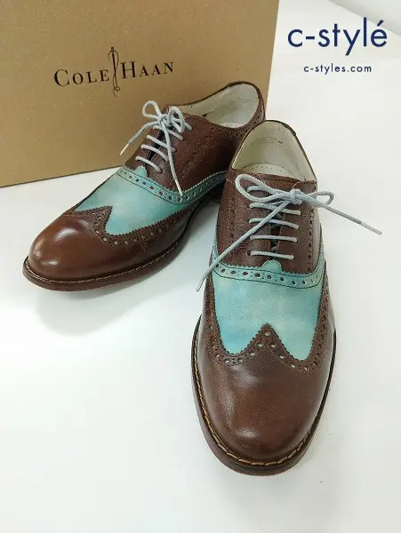 COLE HAAN コールハーン 革靴 8W 茶系 C10033 AIR COLTON CSUL WI