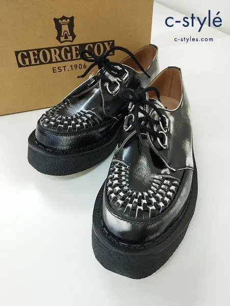 GEORGE COX ジョージコックス シューズ 10 ブラック系 3588VI