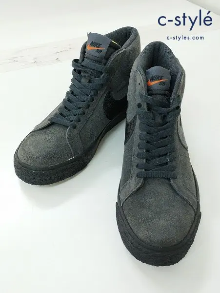 NIKE ナイキ スニーカー 27.5cm ブラック系 SB ZOOM BLAXER MID ISO DB3027-001