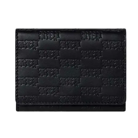 BlackEyePatch(ブラックアイパッチ) 3 LETTER OE EMBOSSED LEATHER CARD CASE
