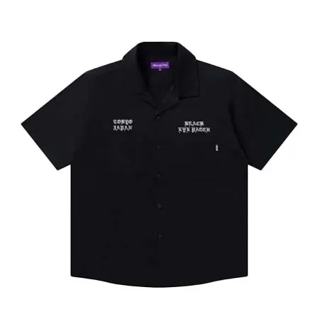 BlackEyePatch(ブラックアイパッチ) CROSSBONES S/S WORK SHIRT