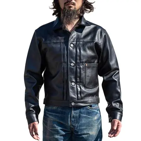 BONCOURA(ボンクラ) Leather Jacket 1st