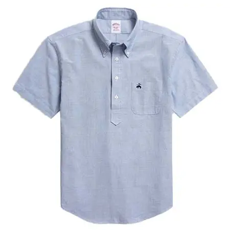 Brooks Brothers(ブルックスブラザーズ) コットン　オックスフォード　ショートスリーブ　プルオーバーシャツ 100205718