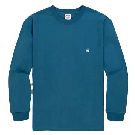 Brooks Brothers(ブルックスブラザーズ) USAコットンジャージー　GFロゴ　ロングスリーブ　Tシャツ 330002857
