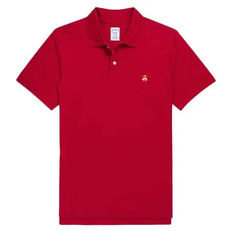Brooks Brothers(ブルックスブラザーズ) GF　スーピマコットン　ストレッチピケ　ポロシャツ 100174366