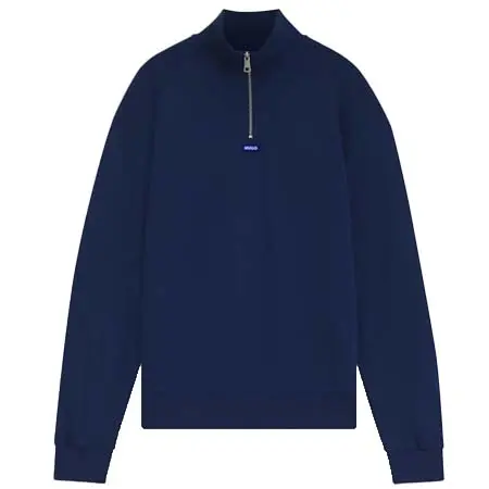 HUGO BOSS(ヒューゴボス) コットンテリー スウェットシャツ ジップネック Neeler – 50522367