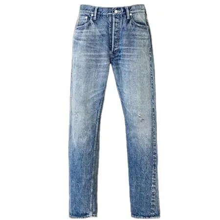 ISAMU KATAYAMA BACKLASH (イサムカタヤマバックラッシュ) xx FULLCOUNT THE LINE JEANS / 13.7oz ORIGINAL SELVEDGE DENIM + SILVER 925 T-298-F