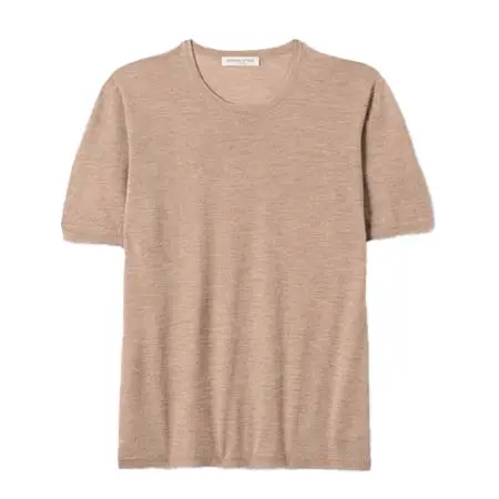 JOHNSTONS OF ELGIN(ジョンストンズオブエルガン) スーパーファインカシミア Tシャツ KAI05595