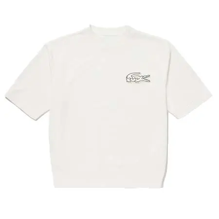 LACOSTE(ラコステ) オーバーサイズクロックエンブレムスウェットTシャツ SH058LJ-99