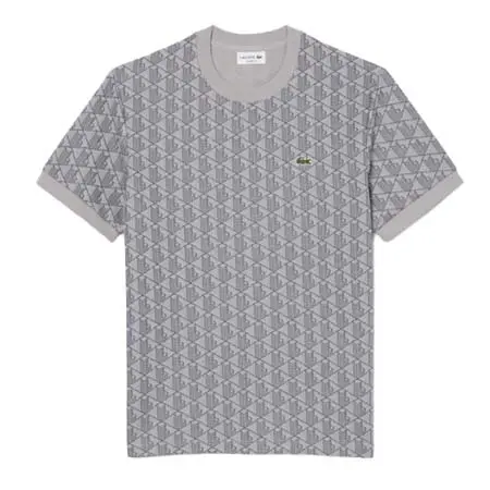 LACOSTE(ラコステ) モノグラムジャカードTシャツ TH1197-10