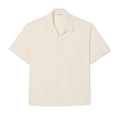 LACOSTE(ラコステ) シアサッカーオープンカラーシャツ CH2355-10