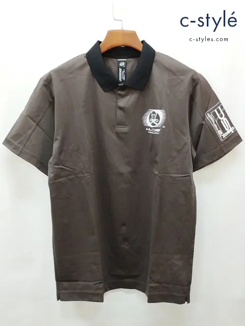 MARK&LONA マーク&ロナ ポロシャツ 50 グレー系 半袖 DST Motion Polo MVM-4A-AP01