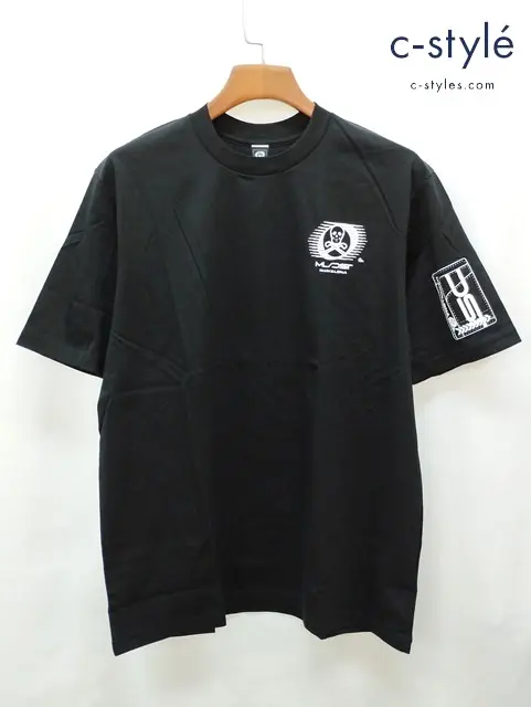MARK&LONA マーク&ロナ Tシャツ 50 ブラック 綿100 半袖 DST Motion Tee MVM-4A-AA01