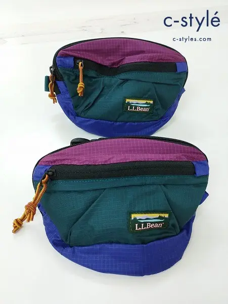 L.L.Bean エルエルビーン ウエストポーチ マルチカラー ナイロン Stowaway Hip Pack ボディバッグ 502956