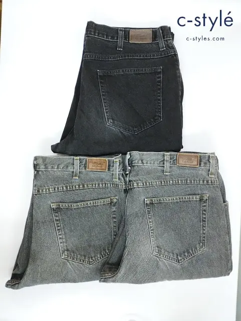 L.L.Bean エルエルビーン デニムパンツ 38×29 綿100% DOUBLE L 0XQ89/0FMW8 計3点