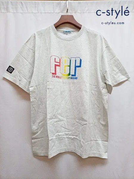 MARK＆LONA マーク＆ロナ Tシャツ 50 グレー 半袖 綿100 Classic Polar Tee MFM-4C-AA27