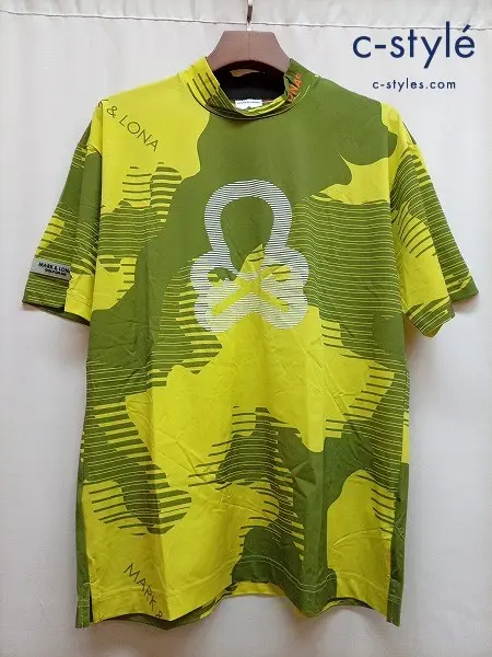 MARK＆LONA マーク＆ロナ Tシャツ 50 カーキ系 半袖 MLM-5A-AA07