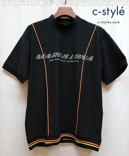 MARK＆LONA マーク＆ロナ Tシャツ 50 ブラック 半袖 CD12-PPMT MCM-5A-AA52