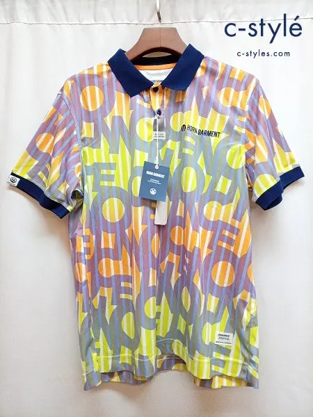HORN GARMENT ホーンガーメント ポロシャツ 50 オレンジ系 HCM-2A-AP09