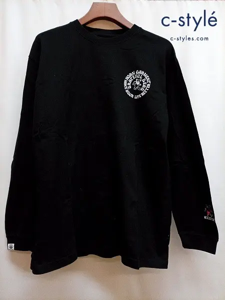 HORN GARMENT ホーンガーメント ロングTシャツ 50 ブラック 長袖 GRATEFUL DEAD HVM-2C-AA32